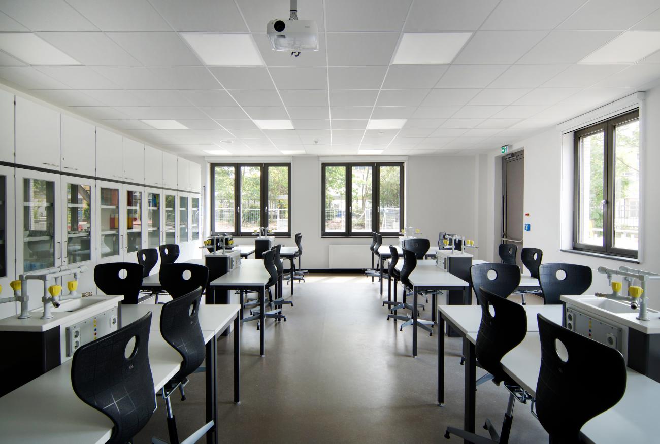 new natural science classroom
