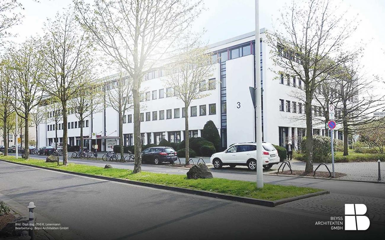Gebäude Uni Bonn Architektur Brandschutzsanierung NRW