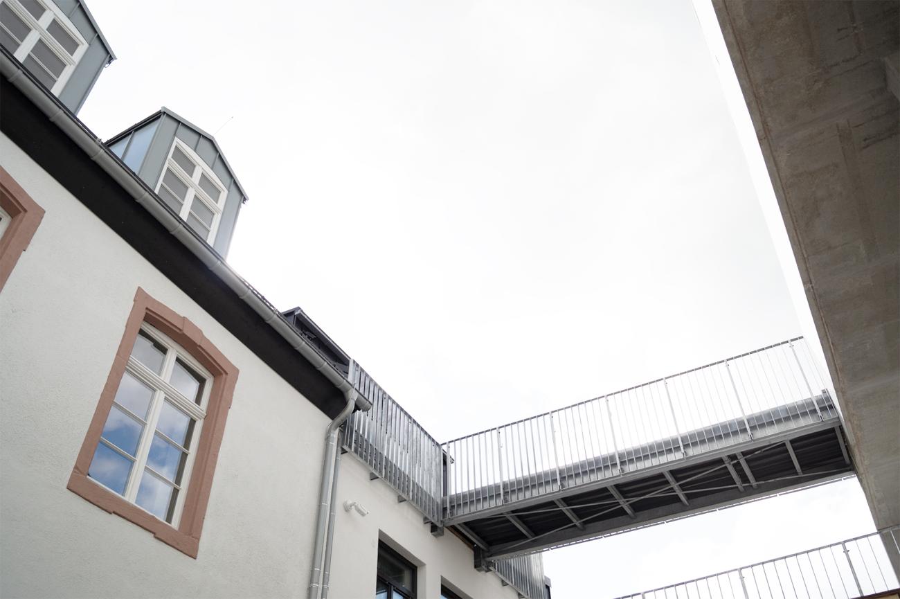 Rathaus Blankenheim Brückenzugang DG