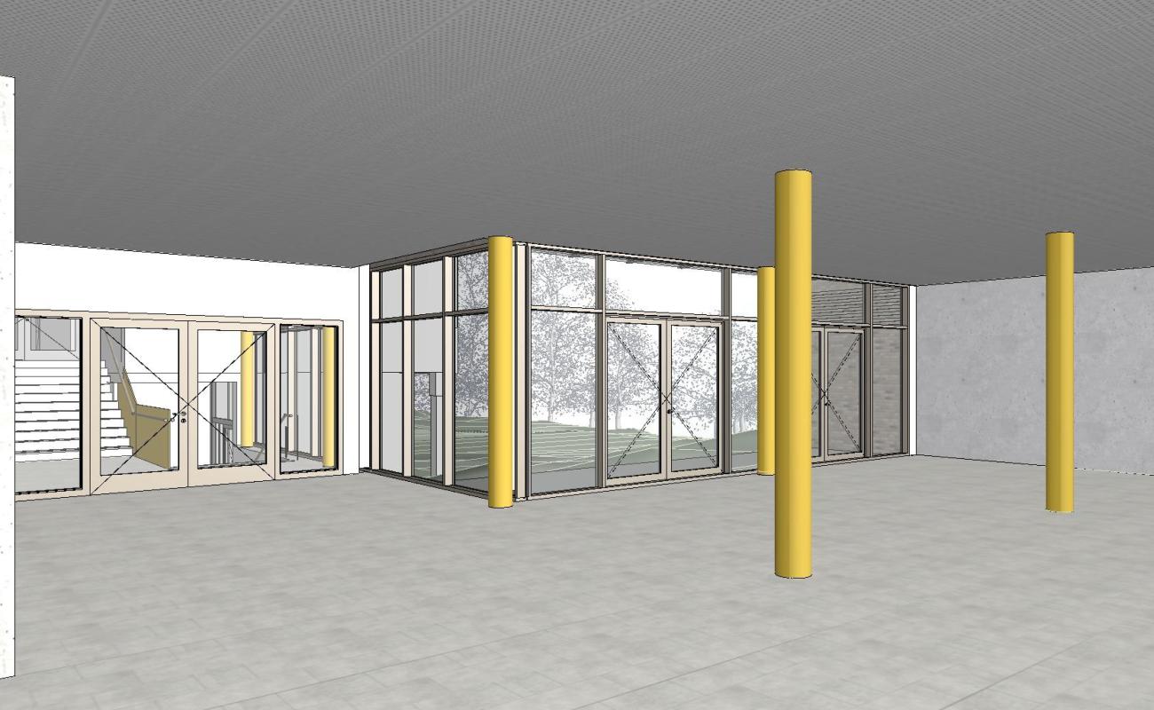 Beyss Architekten Pausenhalle GS Siegburg-Kaldauen