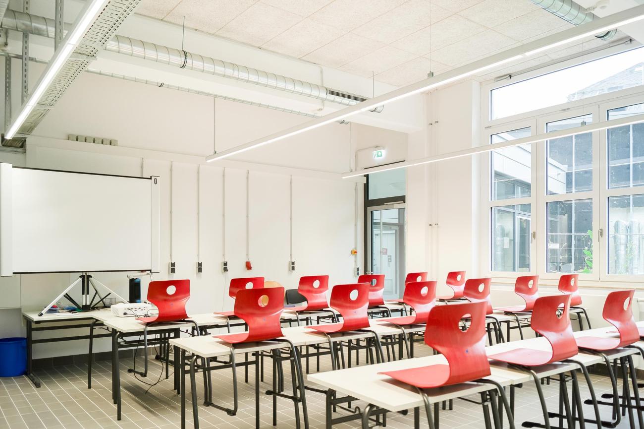 Klassenraum der Praxisbereiche