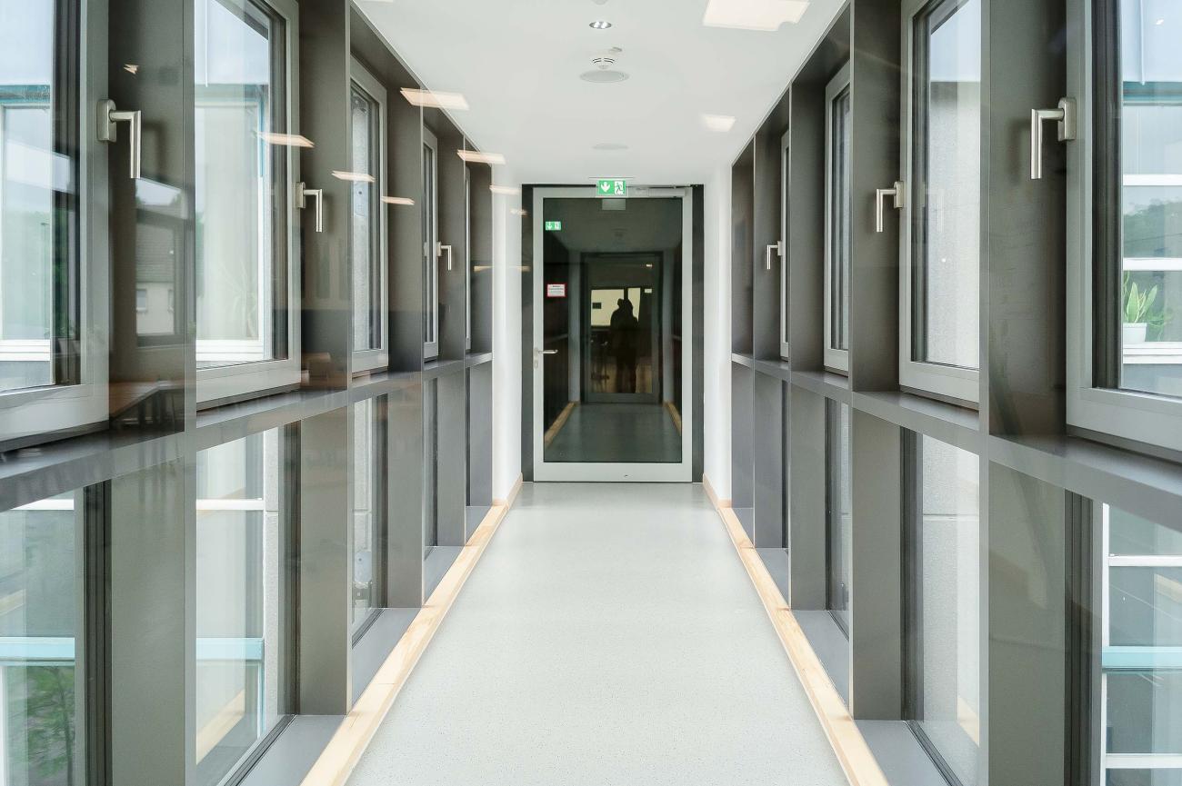 Treppenhaus des Neubaus