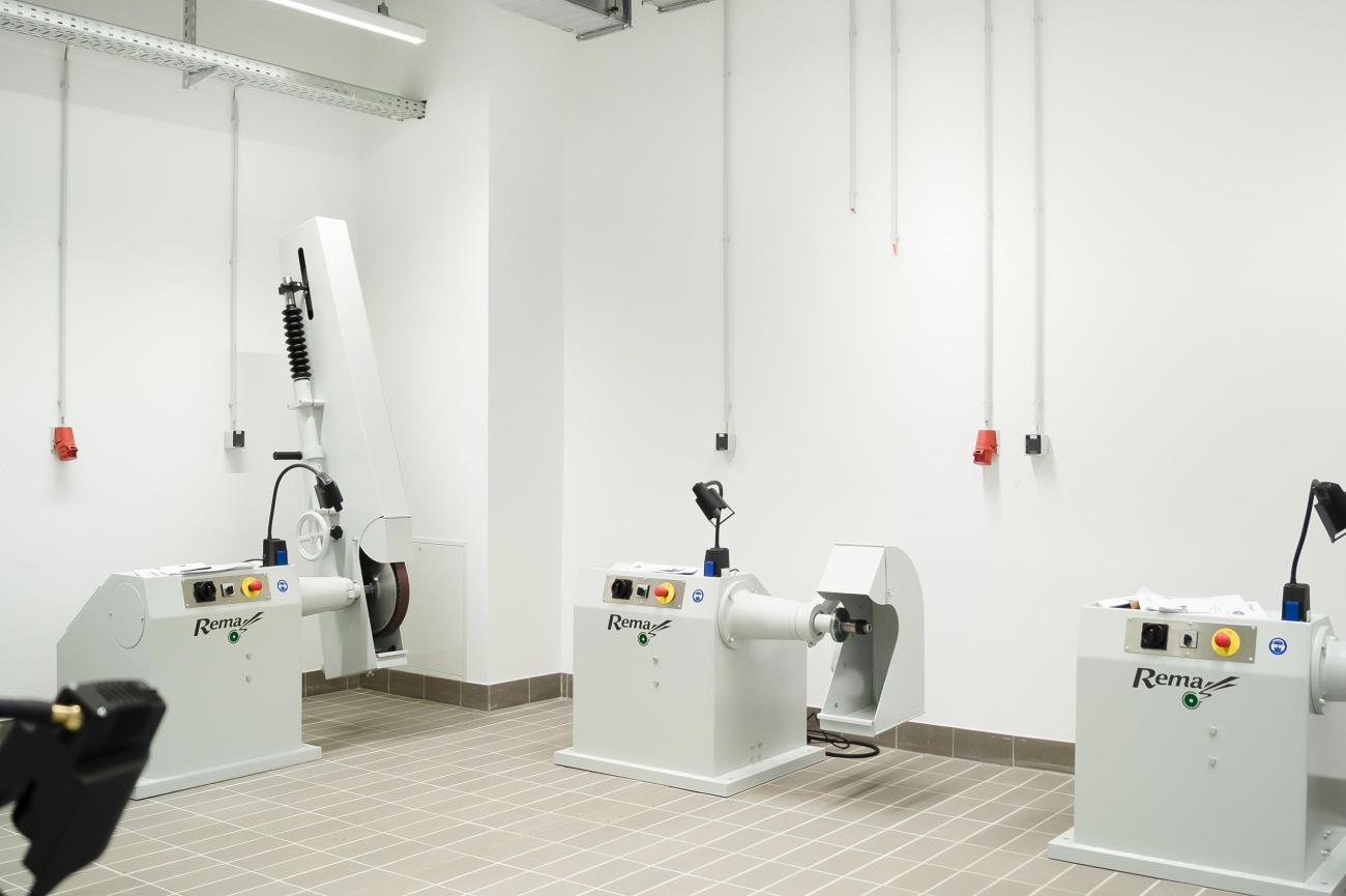 Werkstatt im Berufskolleg-Neubau