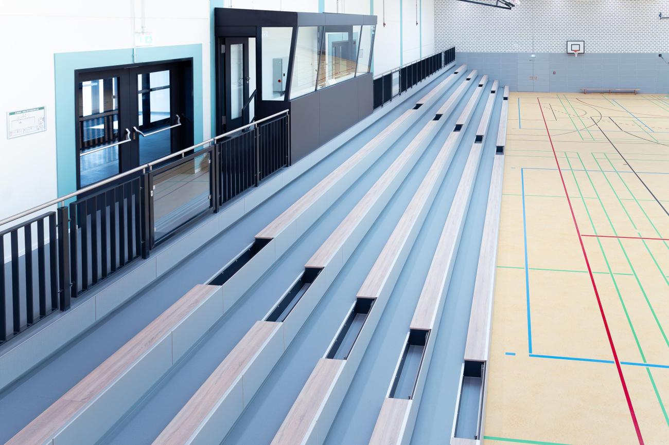 Sanierung Dreifeldsporthalle durch Beyss Architekten