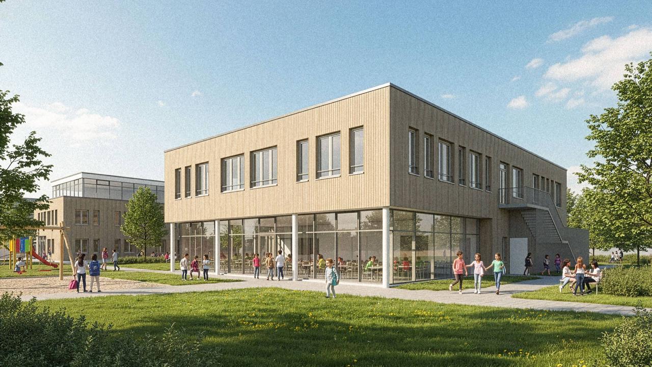 Erweiterungsneubauten Schule Herderstraße Leverkusen